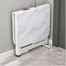 Išskleidžiamas medinis sulankstomas valgomojo stalas - 