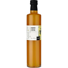 WAJOS Mango Crema 500 ml with brandy vinegar and fruit puree, mango vinegar preparation with 3% acid