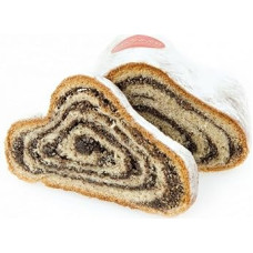 Krönner Poppy Stollen 500 g - Traditional Pastry for the Holidays - Delicious Christmas Stollen without Artificial Additives - Handmade Christmas Pastries in Premium Quality