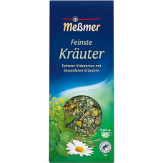 Meßmer Finest Herbs | Žolelių arbata | Subalansuotas arbatos mišinys su citrinžole, čiobreliais ir ramunėlėmis | Gaivi, aštri ir harmoninga | 130 g