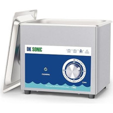 DK SONIC ultragarsinis valytuvas - ultragarsinis valytuvas, ultragarsinis valytuvas, mechaninis juvelyrinių dirbinių, akinių valymo aparatas (1,3 l)