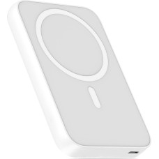 Belaidis maitinimo bankas, magnetinis belaidis maitinimo bankas, 10000 mAh, 20 W, greito įkrovimo nešiojamas įkroviklis (USB C įvestis ir išvestis), išorinė mobiliojo telefono baterija 