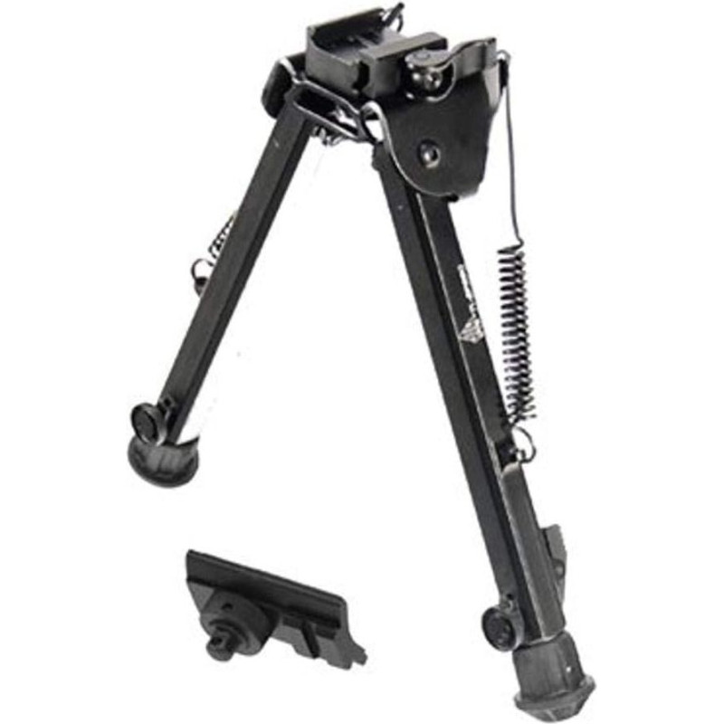 UTG S r Duty Op Bi-pod w/QD Lever Lock, Ctr Ht 8.0'- 12.8', kojos ilgis 7.7'-13.7'