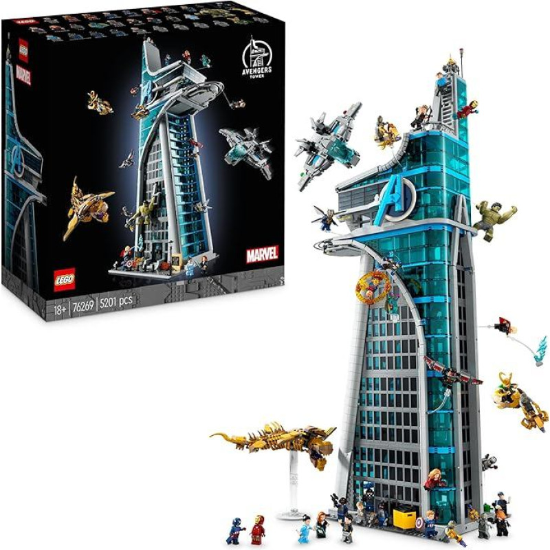 LEGO Super Heroes 76269 Išminuotojų bokštas