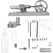 Karšto oro Stirlingo variklis, Stirlingo rinkinys, Mokomasis žaislas, Energijos generatoriaus modelis, Mini Stirlingo variklio modelis, Karšto oro garais varomas žaislas, Fizikos eksperimentas, Mano pirmasis