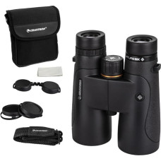 Celestron 72325 Nature DX 10x50 Fernglas für Natur- und Vogelbeobachtungen, vollvergüter mit BaK-4-Prismen, gummiarmiert, anlaufgeschützt und wasserdicht