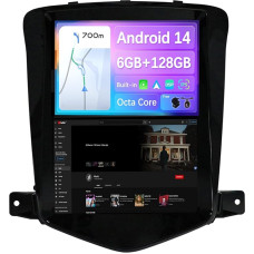 JOYX - [6G+128G] - Android 12 Car Radio Fits Chevrolet Cruze (2006-2015) - Wireless CarPlay + Android Car - Camera & Mic - IPS 9.7 Inch - 2 DIN - DSP SWC WiFi DAB Fast Boot 360 Camera AHD BT