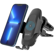 VEN-DENS Wireless Air Vent Car Charger Phone Holder 15W Fast Charging Car Clamp Mount Windscreen Dashboard Car Accessories S22 Plus S22 Ultra