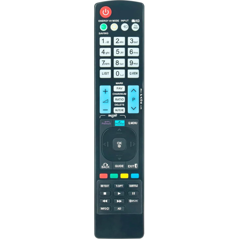 AULCMEET AKB73275605 AKB73275606 Replacement Remote Control Compatible with LG 4K OLED Smart TV AKB73275697 32LV3550 32LV4500 37LV3550 42LV3550 42LV4500 47LV3550 50 47LV4500 22LV5500 26LV5500 37LV4500