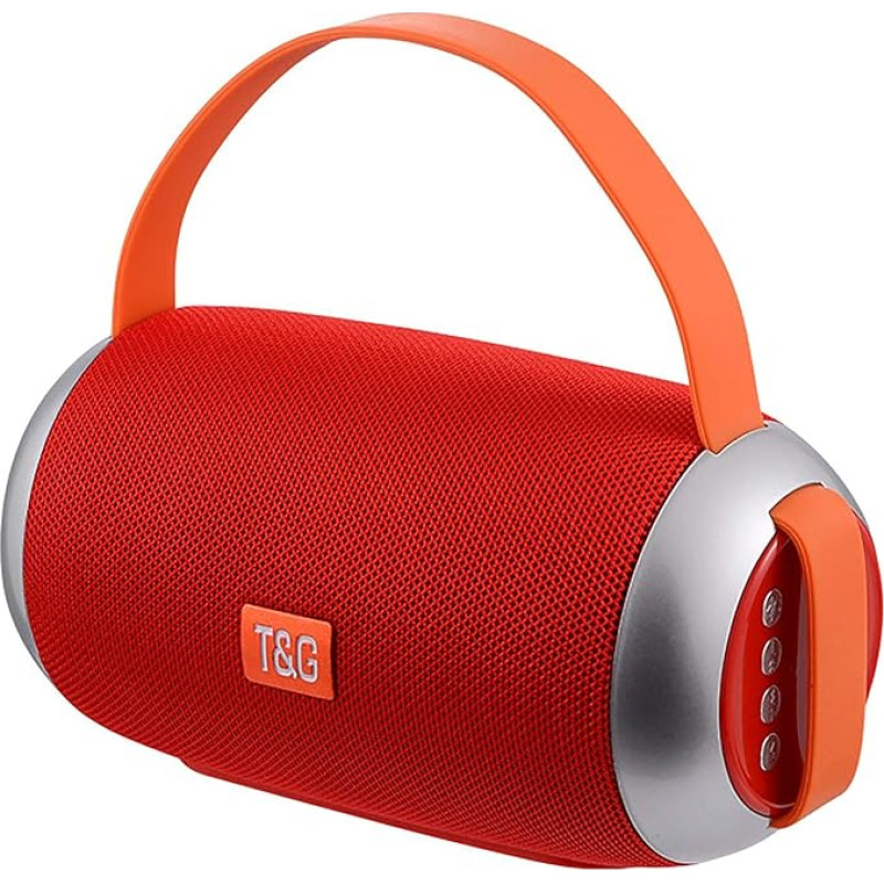 Bluetooth Speaker Rechargeable 10W Speaker Wireless Radio TG112 (Red)