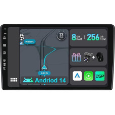 YUNTX [8GB + 256GB] Android 12 Car Radio for Citroen Berlingo (2008-2019)-[Integrated CarPlay/Android Car/DSP/GPS]-9 Inch IPS Touch Screen CAM+MIC-DAB/Mirror Link/Bluetooth 5.0/AHD/360 Camera/WiFi