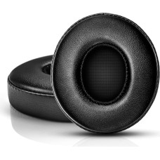 Replacement Ear Pads for Beats Solo 3 Solo 2, NEUTYPECHIC 1 Year Replacement Pads for Wireless On-Ear Headphones, Made of High-Quality Protein Leather, Noise Cancelling Memory Foam (Black)