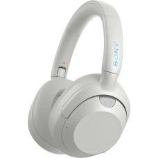 Sony ULT WEAR Wireless Bluetooth Headphones with ULT Power Sound, Ultimate Deep Bass, Noise Cancelling, Clear Talk Quality, Up to 30 Hours Battery Life (NC on), iOS & Android - Off-White