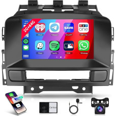 2G + 64G Wireless Carplay Android 13 Car Radio 2 DIN for Opel Astra J/Buick Excelle GT XT 2010-2014 7 Inch Car Radio with Android Car Navigation GPS WiFi Mirror Link Bluetooth FM/RDS/DAB/EQ/SWC