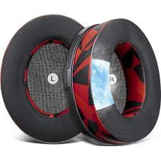 SOULWIT Cooling Gel Replacement Ear Pads for Audeze Penrose/Penrose X/Mobius, Cushions for HyperX Cloud Orbit/Orbit S Headphones, Cushion with Durable Ice Silk Fabric, Noise Isolation Foam