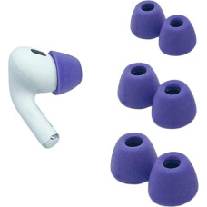 Comply TrueGrip Earplugs for Airpods Pro Gen 1 & 2, Lilac, Small