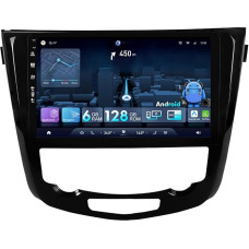 MISONDA [6G + 128G] 10 Inch IPS Car Radio Stereo for Nissan Rogue Qashqai X-Trail 2013-2018 Supports DAB 4G GPS WLAN BT5.0 Carplay RDS USB Steering Wheel Fast Boot