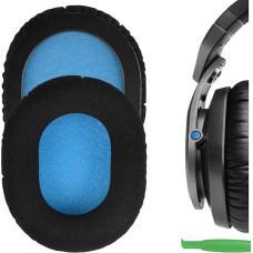 Geekria Earpad Replacement for HD8 DJ Headphone Ear Pad/Ear Cushion/Ear Cups/Ear Cover/Earpads Repair Parts (Nubuck Leather)