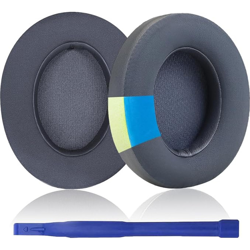 Aiivioll Studio2 Replacement Cooling Gel Ear Pads Ear Pads Earmuffs Compatible with Beats Studio2/3/B0500 B0501 Wired Over Ear Wireless Headphones with Acoustic Foam (Grey)