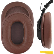 Geekria Earpads for Sony MDR-7506, MDR-V6, MDR-CD900ST Headphones Replacement Ear Pad/Ear Cushion/Ear Cups/Ear Cover/Earpad Repair Parts (Brown)