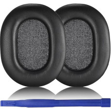 Aiivioll WH-1000XM5 Replacement Headset Ear Pads Compatible with Sony WH-1000XM5 Protein Leather Memory Foam Replacement Earmuffs Ear Pads (Black)