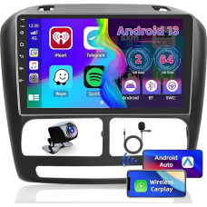 2GB + 64GB Android 13 Car Radio for Fiat Doblo 2010-2015/Combo 2011-2018 Radio Wireless Apple CarPlay Android Car Bluetooth 9 Inch Screen Car Radio with Navigation Reversing Camera