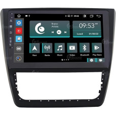 Personalised Car Radio for Skoda Yeti 2014 with Manual Air Conditioning Android GPS Bluetooth WiFi USB DAB+ Touchscreen 10 Inch 8Core Carplay Android Car