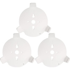 Fesjoy Router Wall Mount for the Whole House Network, Robust Holder for Deco M5 Router / P7 WiFi System Link Router Wall Mount, Pack of 3 (White)
