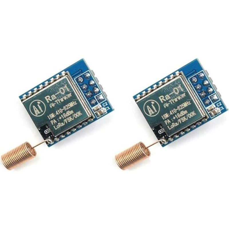 TECNOULAB 2vnt RA-01 Lora SX1278 433MHz RA01 skleidžiamo spektro belaidžio perdavimo lizdas