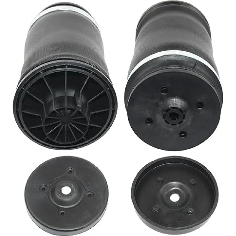 Luftfeder,Luftpumpen AP02 2Pcs Luft Faltenbalg Hinten Luftfederung Für Mercedes W164 X164 ML GL Klasse Airmatic 1643200625 A1643200625
