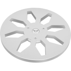 1/4 7 colių tuščia juostos ritė, 8 skylių universali atidaroma ritės juostos tuščia ritė, aliuminio ritės atidarymo mašinos dalis (sidabrinė)