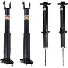 Luftfeder,Luftfederung 4 STÜCKE Vorne Hinten Stoßdämpfer Set Federbein Für Cadillac CTS Mit MagneRide 2009 2010 2011 2012 2012 2013 2014 2015