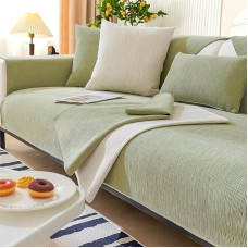 Sofos dangtelis Kampinė sofa L formos sofos dangtelis U formos 1 2 3 4 vietų sofos dangtelis JAV šenilinis audinys su eglutės raštu Sofos metimas Sofos apsauga Neslystantis naminių gyvūnėlių šuo Sofos metimas Sofos apsauga