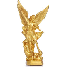 QIANLING San Miguel Arcangel dervos statula religinė Archangel Michael Archangel pergalė prieš šėtoną 12,5