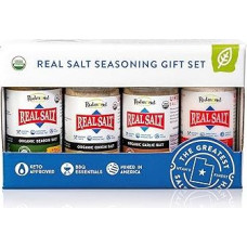 Redmond Real Sea Salt - Natural Unrefined Organic Gluten Free, Seasoning Set (1 Pack)