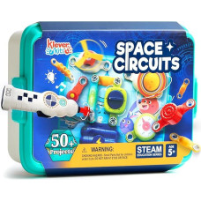 Klever Kits Space Circuits for Kids, Physics and Science Experiments, Circuit Board Set, Educational Toys for School and Family, Gift for Boys and Girls Aged 6+