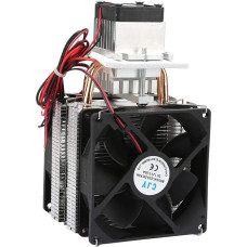 YWBL-WH Semiconductor Refrigerator Peltier Thermoelectric Fridge DC 12V 5A 50-60W DIY Mini Fridge with Fan (#1 Cooler)