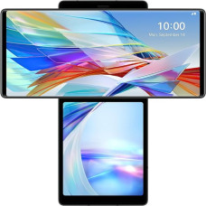 LG WING Aurora Grey Android 10.0 išmanusis telefonas