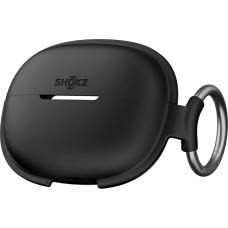 SHOKZ OpenDots One silikoninis dėklas, juodas, apsauginis dėklas su lipnia juostele, atsparus smūgiams, dulkėms, atsparus įbrėžimams, puikiai priglundantis prie įkrovimo dėklo dangtelis, OpenDots priedai