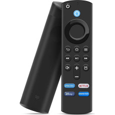 Replacement Voice Remote Control (3rd Gen) with Voice Function Compatible for Smart TVs 4K/4K Max/Lite/Cube Stick, Compatible with Cube (1st/2nd/3rd Gen), Insignia Tos-hiba Pioneer Smart TVs