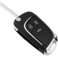 ECSiNG Automobilinis 3 mygtukų nuotolinio valdymo pultas Sulankstomas automobilio nuotolinio valdymo raktas Suderinamas su 