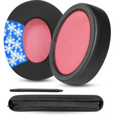 YunYiYi Replacement Earpads Cooling Gel Compatible with Devil Mute BT/Devil Mute Bluetooth Headphones with Ice Silk Ear Pads and Headband Padding Kit