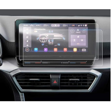 LFOTPP [Pack of 2] Seat Leon MK4 5F KL ST FR 10 Inch Navigation Protective Film, GPS Navigation Protective Film, PET Transparent Screen Protector Plastic Film