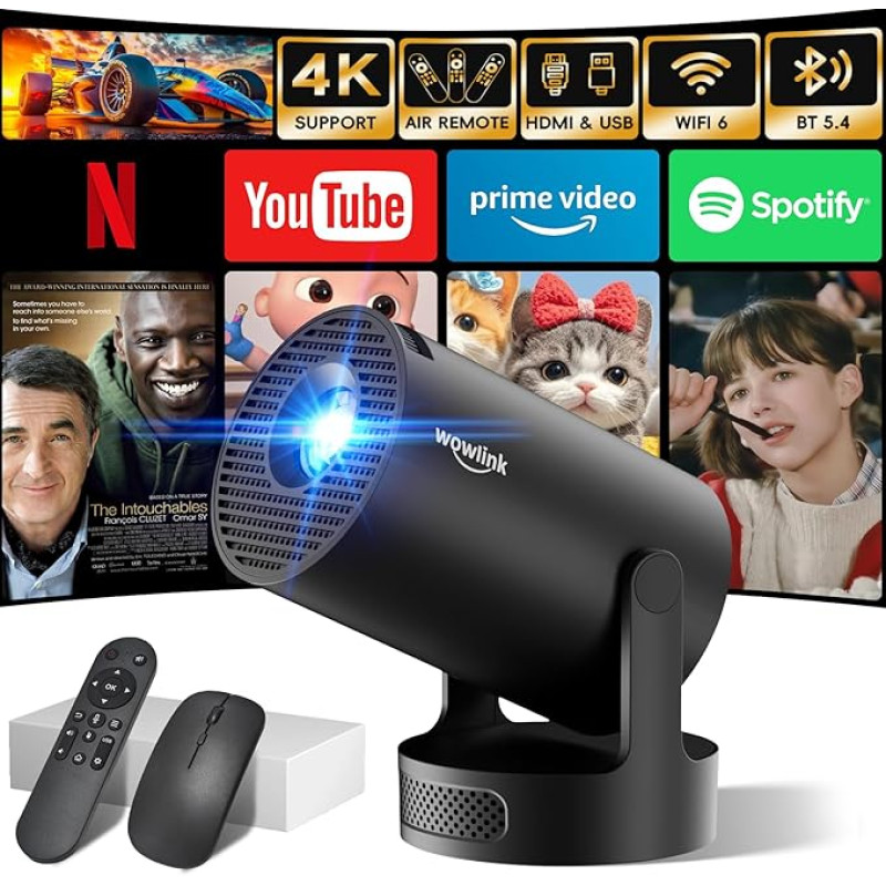 Projektorius 1080P su 