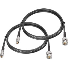Superbat SDI Cable 90 cm Pack of 2 DIN 1.0/2.3 Male to BNC Male Belden 1855A Cable 75ohm 3G/6G/12G HD-SDI Low Loss Digital Video Cable for Video Camera Monitor Video Assist 4K HyperDeck Camera