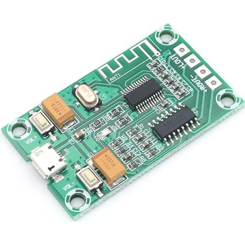 DollaTek XH-A151 PAM8403 5V USB maitinimas 2 x 3W stereofoninis dviejų kanalų D klasės 