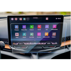 CDEFG Compatible with 2025 2026 Cupra Tavascan Electric EV/Tavascan VZ Navigation Protective Film Tempered Glass 15 Inch Scratch-Resistant GPS 9H Screen Protector Car Navigation Film Accessories