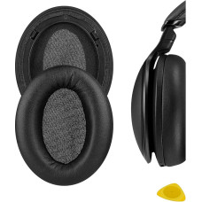 Geekria QuickFit Replacement Ear Pads for Panasonic RP-HD600N, HD605N, HD805N Headphones Earpads (Black)