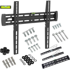 Maclean MC-643 Ultra Slim TV Wall Mount Bracket LCD LED Plasma Flat Curved Screen 32