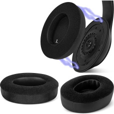 Geekria SNAP Earpads Replacement Kit for Beats Studio Pro Headphones, Magnetic Easy to Change Ear Pads Replacement in Seconds, Ear Pad Repair Parts (Black Velour, 1 Pair)